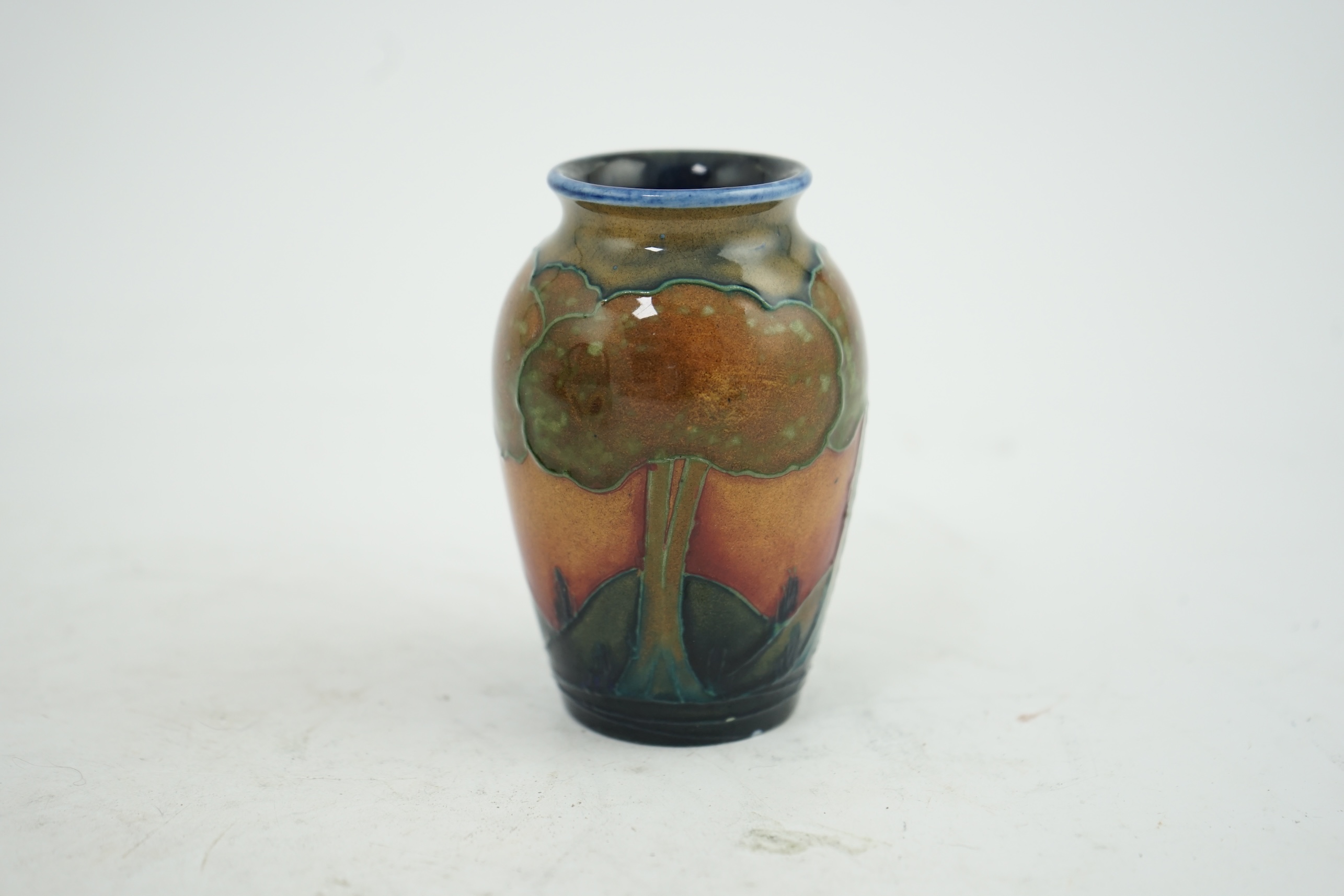 A Moorcroft Eventide small ovoid vase, c.1925